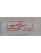 Coton égyptien 120/2 blanc optique 1000m