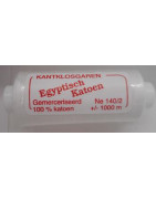 Coton égyptien 140/2 Blanc optique 1000m