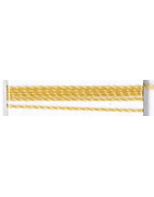 Soie ovale ref 2524 jaune