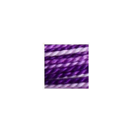 Coton Perlé n°12 écheveau de 300 m violet-dégradé 52