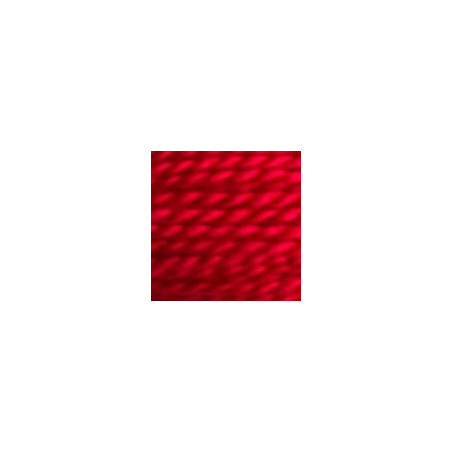 Coton Perlé n°12 écheveau de 300 m  Rouge Bordeaux 321
