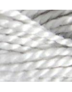Coton perlé n°8 ref 01 gris perle