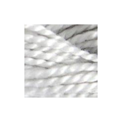 Coton perlé n°8 ref 01 gris perle