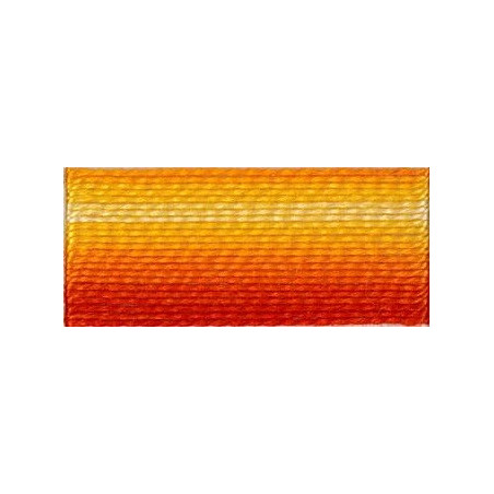 Coton perlé n°8 ref 51 orange dégradé