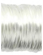 Fil Déco Verni 0,3 mm Argenté 50 m