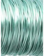 Fil Déco Verni 0.3 mm Bleu glacial (ice blue) 50 m