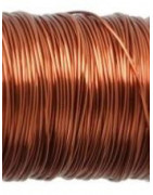 Fil Déco Verni 0,3 mm Chocolat 50 m