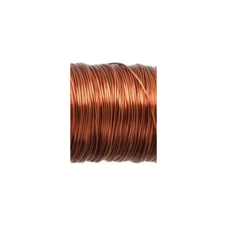 Fil Déco Verni 0,3 mm Chocolat 50 m