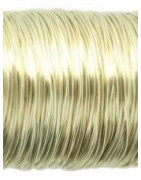 Fil Déco Verni 0.3 mm Champagne 50 m