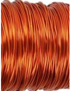 Fil Déco Verni 0,3 mm Orange 50 m