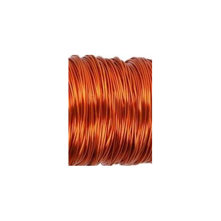 Fil Déco Verni 0,3 mm Orange 50 m