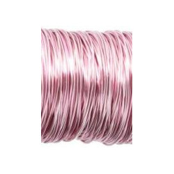 Fil Déco Verni 0,3 mm Rose 50 m