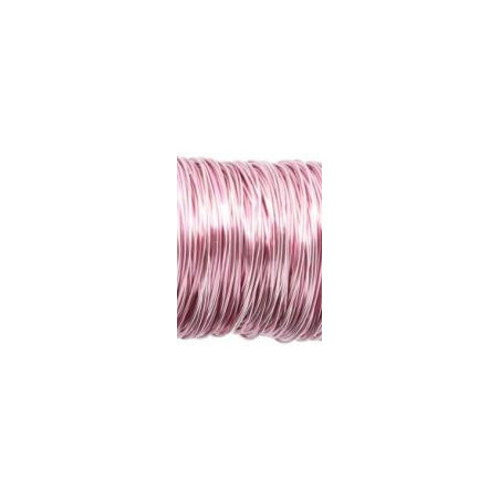 Fil Déco Verni 0,3 mm Rose 50 m
