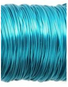 Fil Déco Verni 0,3 mm Turquoise 50 m