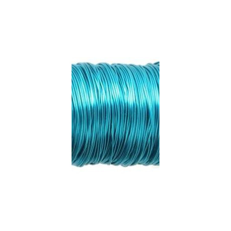 Fil Déco Verni 0,3 mm Turquoise 50 m