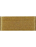 Fil à Broder DMC métallisé Diamant Or clair D3821 35 m