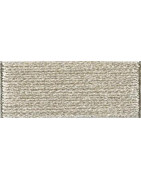 Fil à broder DMC Diamant Grandé Argent clair (G168)