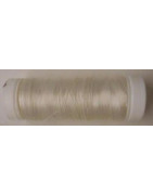 Soie Organsin crème tube de 1000 m