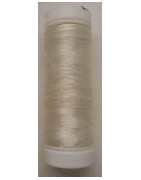 Soie Organsin crème tube de 1000 m