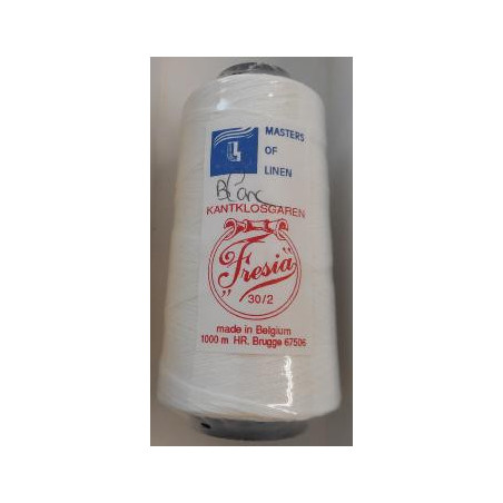 Lin 30/2 blanc Frésia 1000m