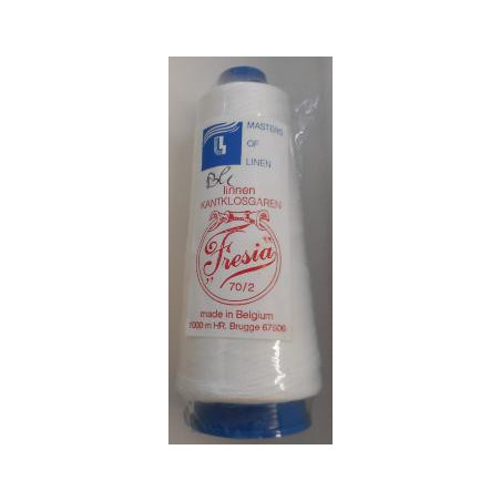 Lin 70/2 blanc Frésia 1000m