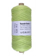Soie TUSSAH n°2575 Vert tilleul -