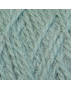 Soie Tussah vert d'eau 2597