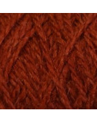 Soie Tussah Marron Brique n°2592