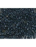 Perles de rocaille 2mm noir hématite (5g)