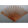 Eventail 10.5 x 23 cm poirier ajouré