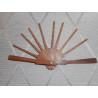 Eventail 3x9 cm mélange exotique