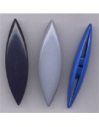 Navette frivolité plastique 6.50 cm