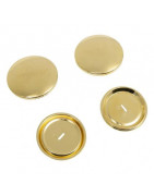 Boutons à recouvrir, Ø 38 mm, 2 pièces
