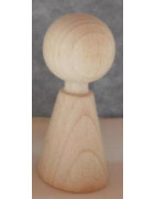 Figurine en bois 5 cm