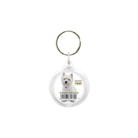 Porte clefs rond ( 3.3 x 3.3 cm)