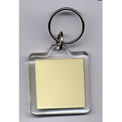Porte clefs vide ( 3cm x 3 cm)