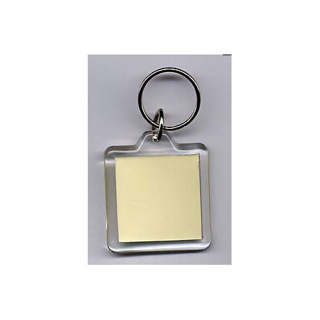 Porte clefs vide ( 3cm x 3 cm)