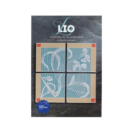 Lio Vierdelig Glasraam in Binche Techniek