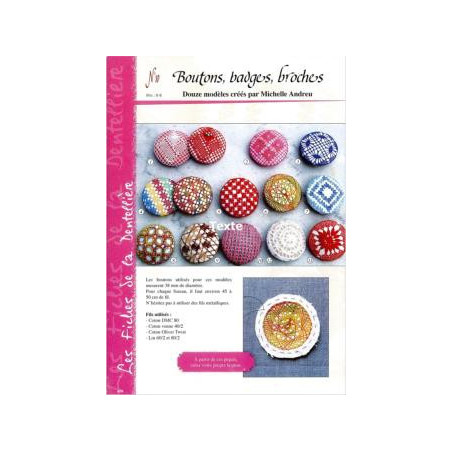 Boutons, badges, broches (M.Andreu)