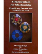 Klöppelspitzen für Glasleuchter