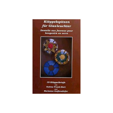 Klöppelspitzen für Glasleuchter