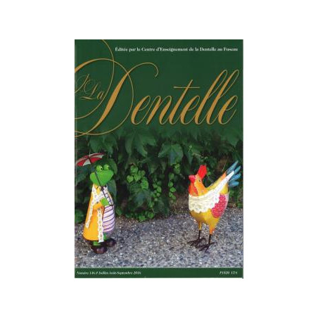 Revue  La Dentelle  n°146 (juillet/août/sept 2016)