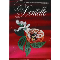 Revue  La Dentelle  n°167  (oct/nov/dec 2021)