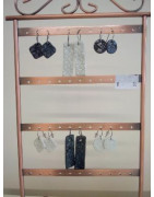 Boucle d'oreilles porcelaine Entre Terres