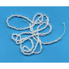Perles lunéville   Blanc Mat  03050