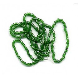 Perles lunéville  vert vif 