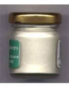 Poudre à poncer blanche pour broderie