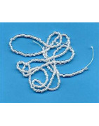 Perles lunéville   blanche 