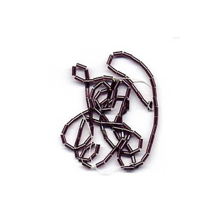 Perles tubes lunéville  rose 
