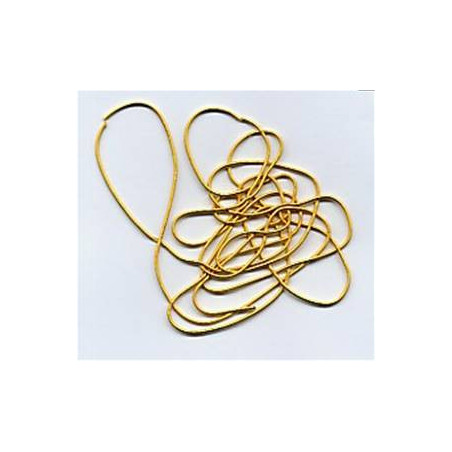 Cannetille or mi-fin verni unie mate n°4 (0.90 mm)